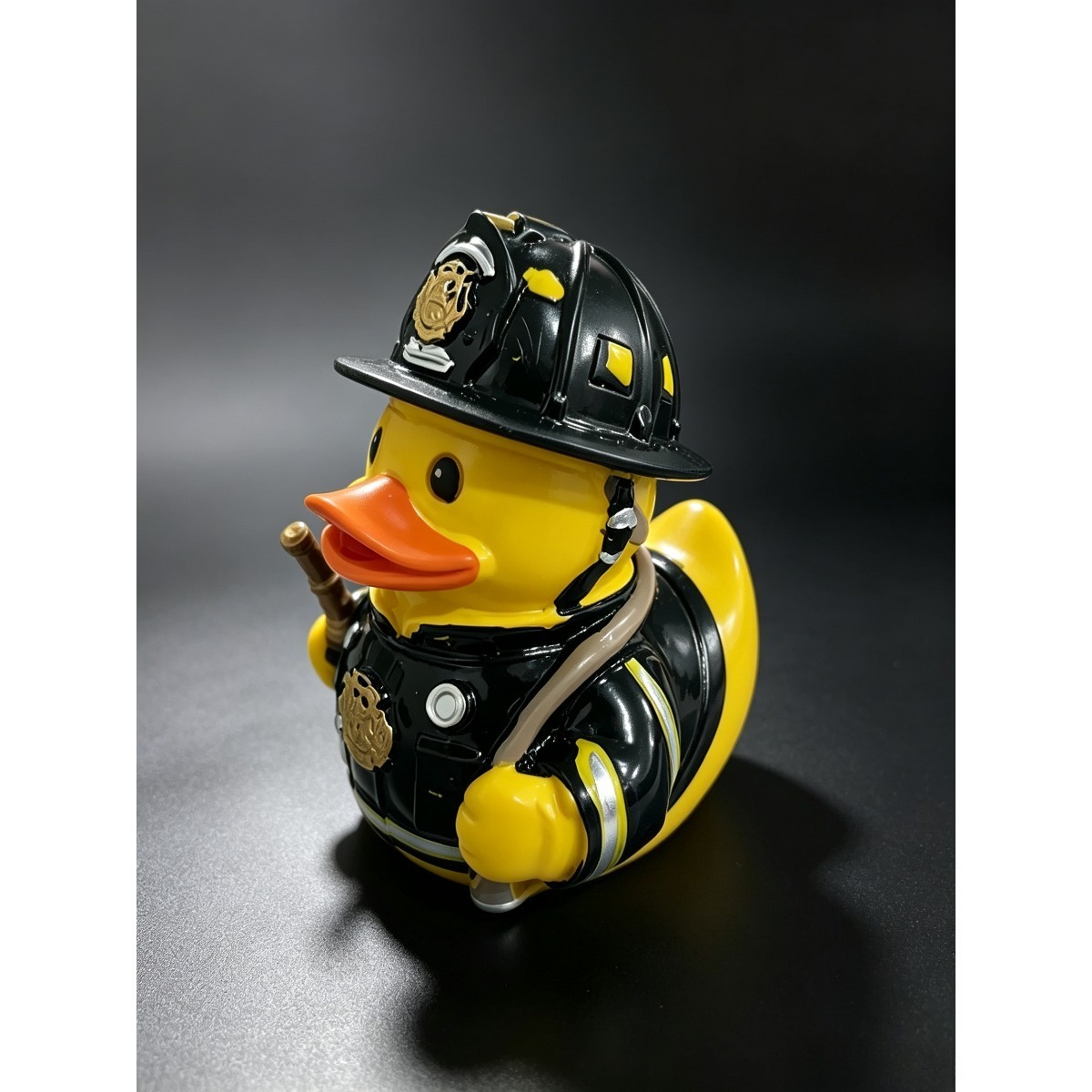 TEMU Firefighter Duck Statue - Resin Firefighter Duck Ornament With Firefighter Duck Figurine, / Decoration Suitable For Home, Office, Gift, Resin