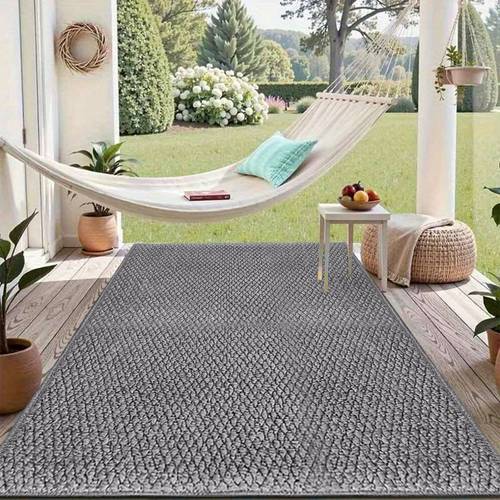 item picture 2026 pineapple pattern outdoor mat suitable for camping durable gardens and pools an for summer practical balcony deck garden courtyard patio poolside mat outdoor rugs foldable and easy to clean large