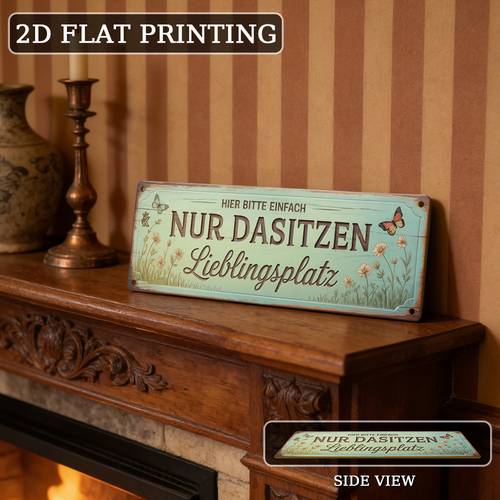 2d-flach, ., vintage-holzschild-dekoration, 11,8 zoll × 4 zoll, warmes schild, dekoratives schild, vintage-wandkunst, , für wohnzimmer, lounge, für männerhöhle, terrasse, garten, veranda, coole raumdekoration, geschenk für freunde familie, 2d-flach