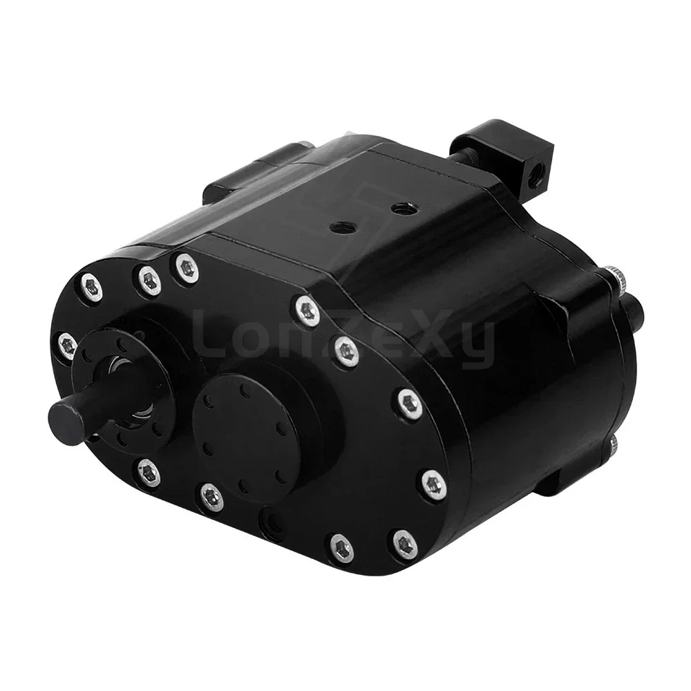 Image of 2 Transfer Case Gearbox Transmission Box 46x53x32mm For Axial Scx10 Rc 4wd D90 1/10 Rc Crawler Car Upgrade Parts