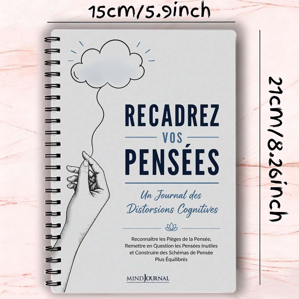 TEMU YOUR Un Journal de Réflexion pour Identifier les Distorsions Cognitives, Explorer les Émotions, les Assumptions et Créer des Modèles de Pensée