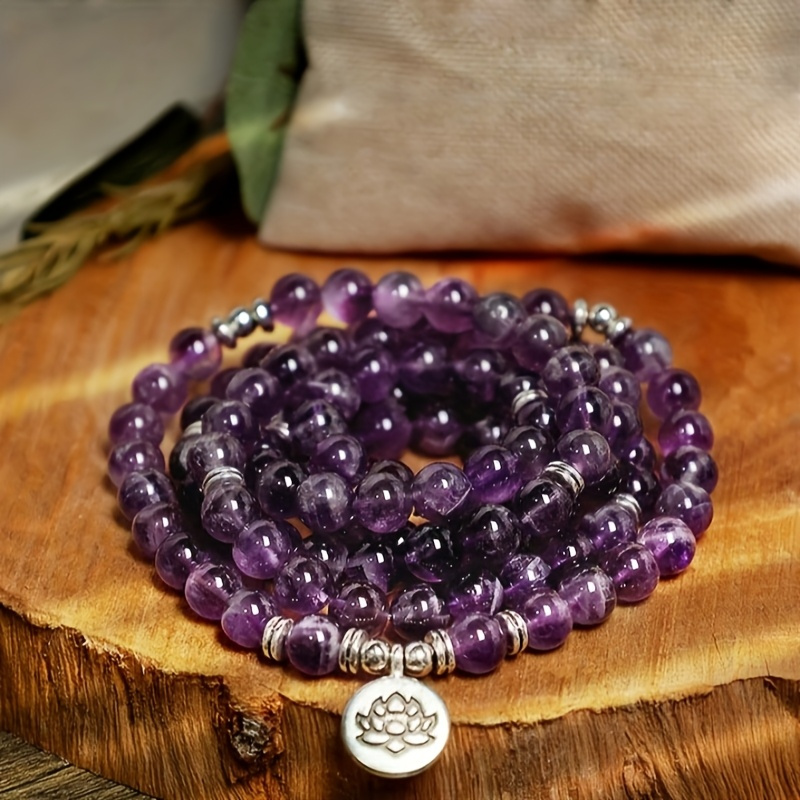 Amethyst Mala Beades