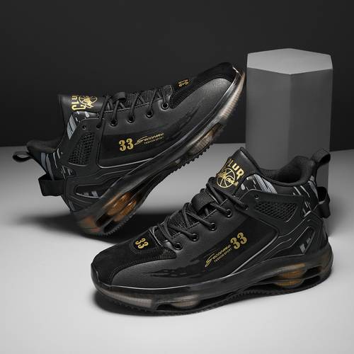 mens breathable knit athletic sneakers lightweight non slip rubber sole fashionable black golden low top lace up shoes for casual wear couples and everyday use athletic footwear lowtop sneakers closure