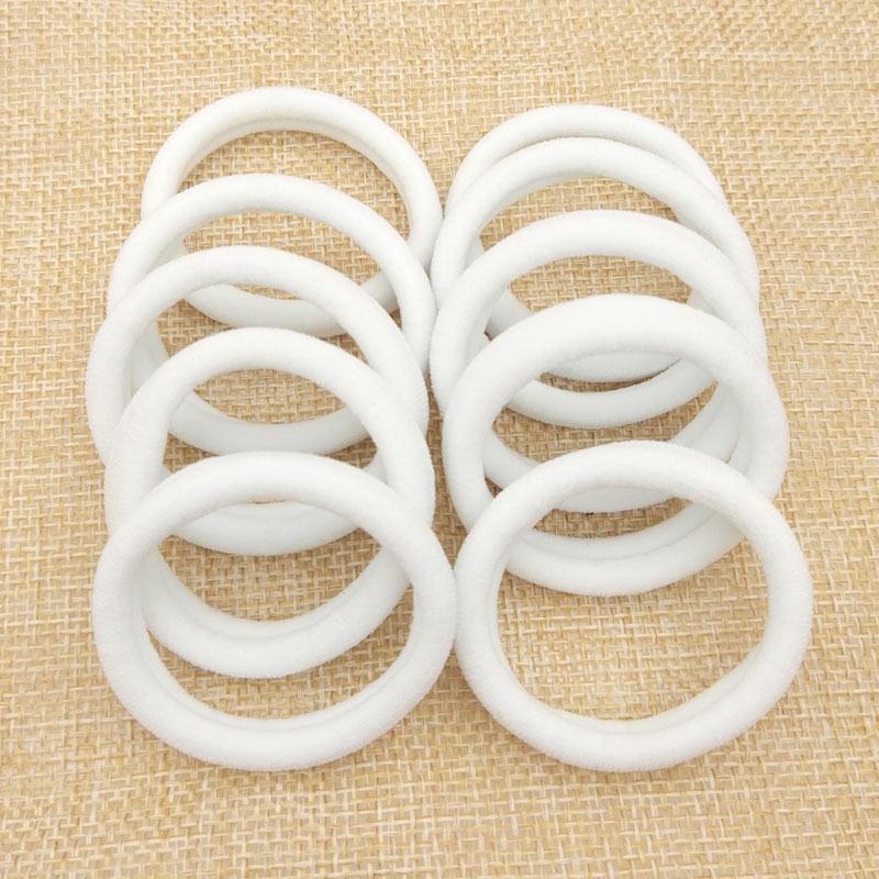 TEMU 61pcs Solid Color High Elastic Small Rubber Band Hair Ring, Fashion Easy Hair Rope Hair Additions, For Gifts