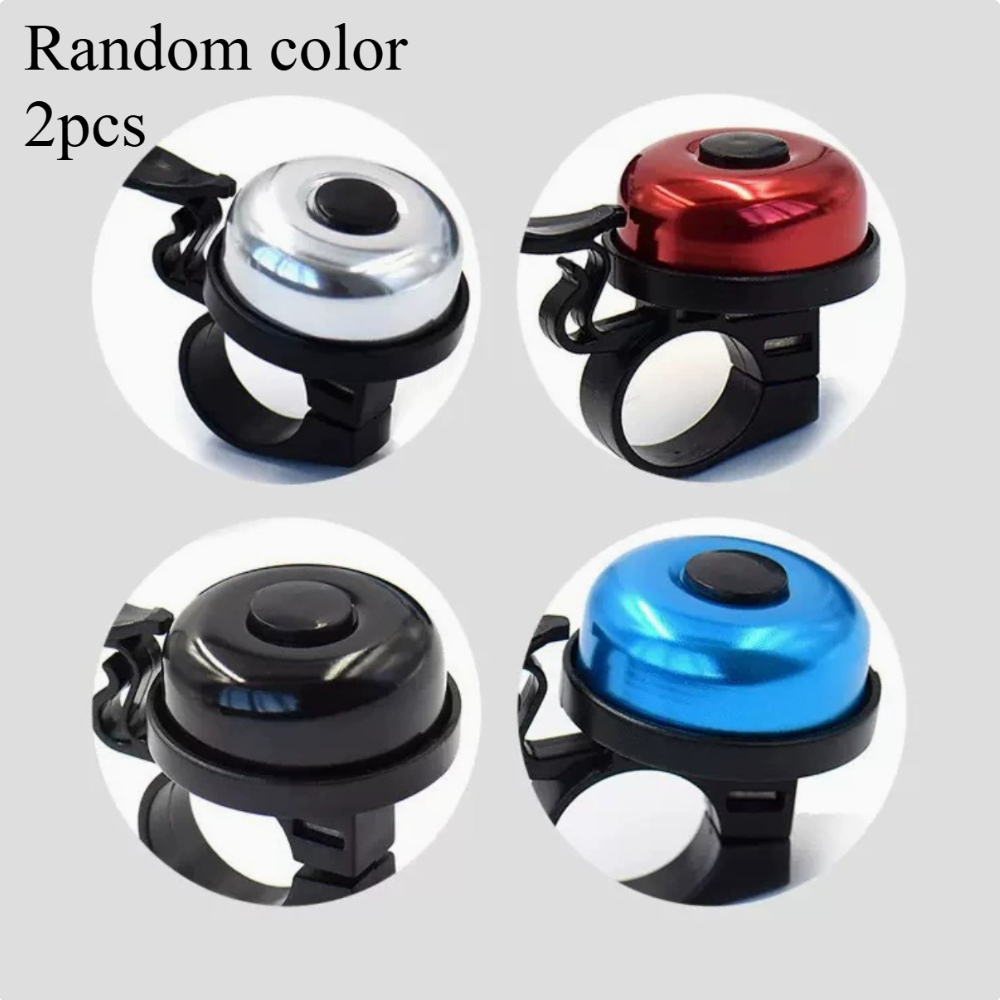 TEMU 2pcs Random Color Loud Bicycle Bell. Small Diameter Ybell Bicycle, Bicycle Bell Super Loud Mountain Bike Horn Large Volume Bicycle Bell