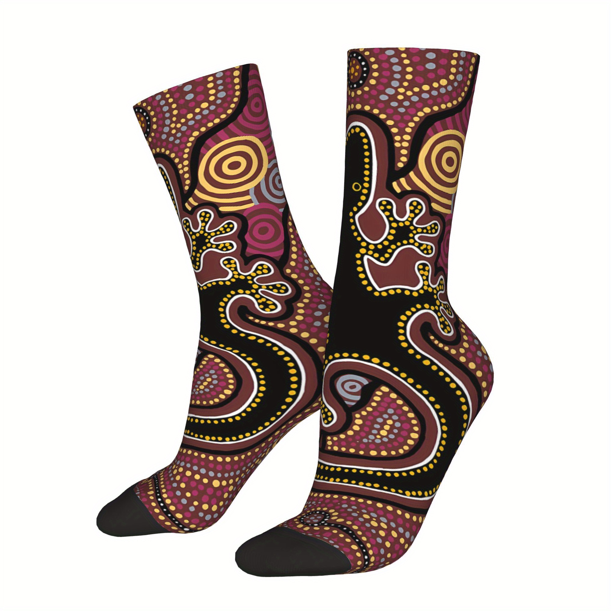 

Men's Novelty Australian Socks - Breathable Polyester , Fit