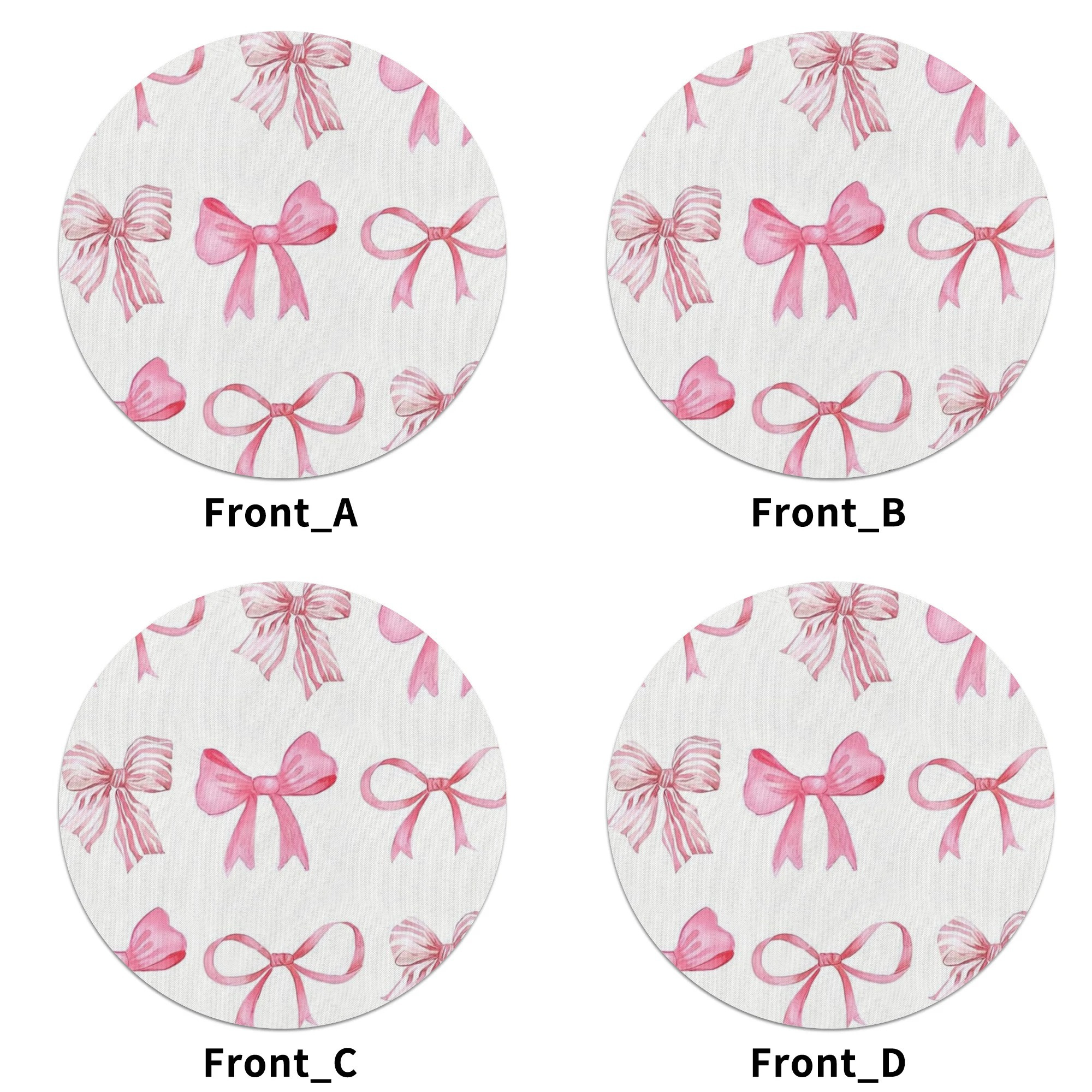 TEMU Set da 4 tovagliette decorative da con motivo a rosa, adatte per vassoi da cucina e sala da , tovagliette per vassoio