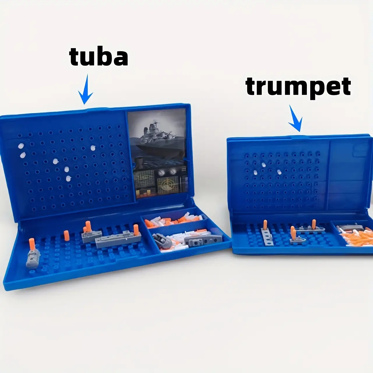 Slagschip Bordspel - Klassiek Strategisch Zeeslag Bordspel, Geschikt voor 2-4 Spelers, Geschikt voor Binnen/Buiten, Geschikt voor Familie en Vrienden Interactie