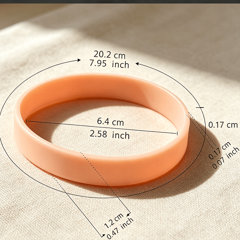 126pcs Pack Waterproof Silicone Wristbands for Events