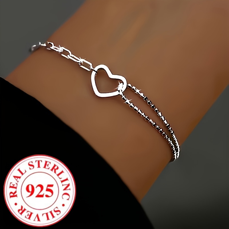 TEMU Elegant Bracelet, Suitable For Men And Women - Perfect For Daily Wear And Special Occasions, Ideal For Valentine's Day Gifts