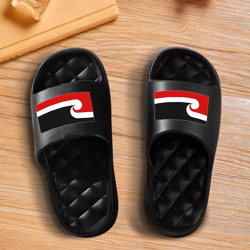 TEMU 1pc Tino Rangatiratanga Slippers | Stylish Minimalist Indoor Home, & Sandals, Large Size Loose Unisex, Couple Bathroom Outdoor, Casual