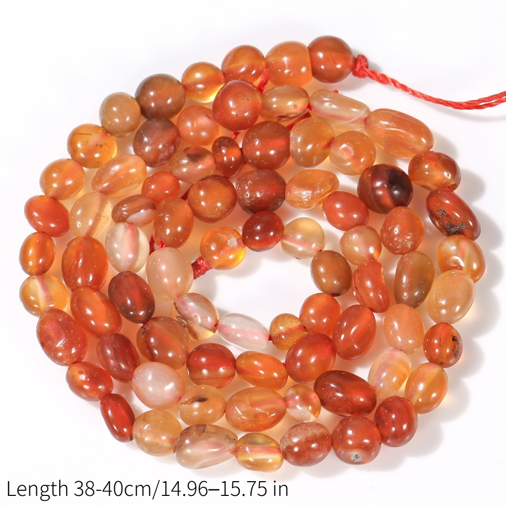 TEMU Perles et assortiments de perles 4-6 mm, perles de naturelle d' irrégulière pour la fabrication de bijoux, bracelets, , longueur 38-40 cm