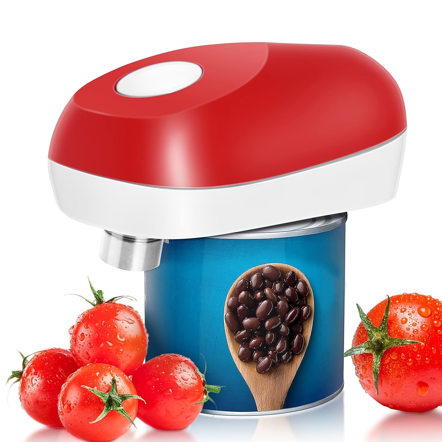 Electric Can Opener One Touch Smooth Edges Easy To Open Automatic Safety  High Power Opener Can For Restaurant Kitchen Gadgets