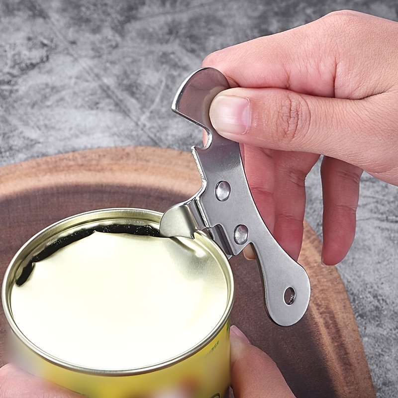 Beer Can Opener, Safety Handheld Soda Can Opener Smooth Edge and