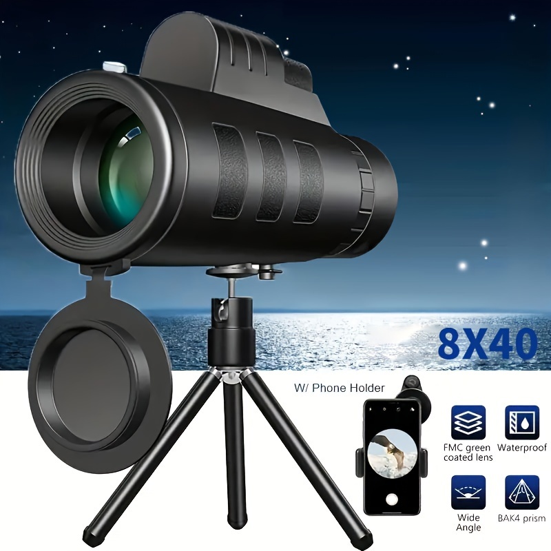  Binoculares para adultos - Binoculares profesionales HD de alta  potencia 30-260X con lente prisma BAK4 FMC de largo alcance para  observación de aves, viajes, observación de estrellas, caza : Electrónica