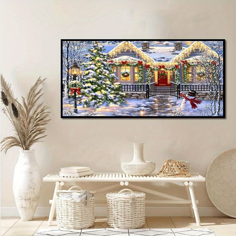 5d Adult Large Artificial Diamond Painting Set Diy 5d - Temu