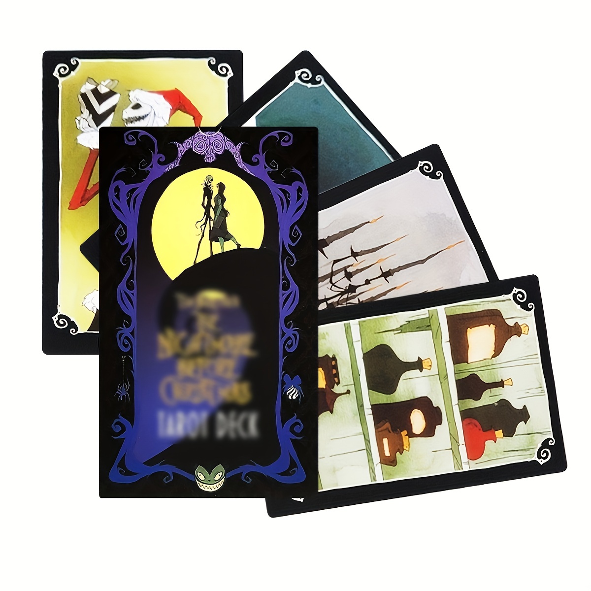 Cute Tarot Cards Deck of Magic Witch Divination Fate Table Game Online  English Version 78 Card Family Party Board Games Card