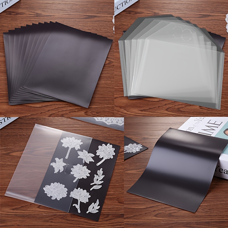 Magnetic Sheet, 5Pcs A4 Flexible Magnetic Inkjet Printing Sheet Printable  Photo Paper Magnet Could Adhere to Iron Surface Suitable for Common Inkjet