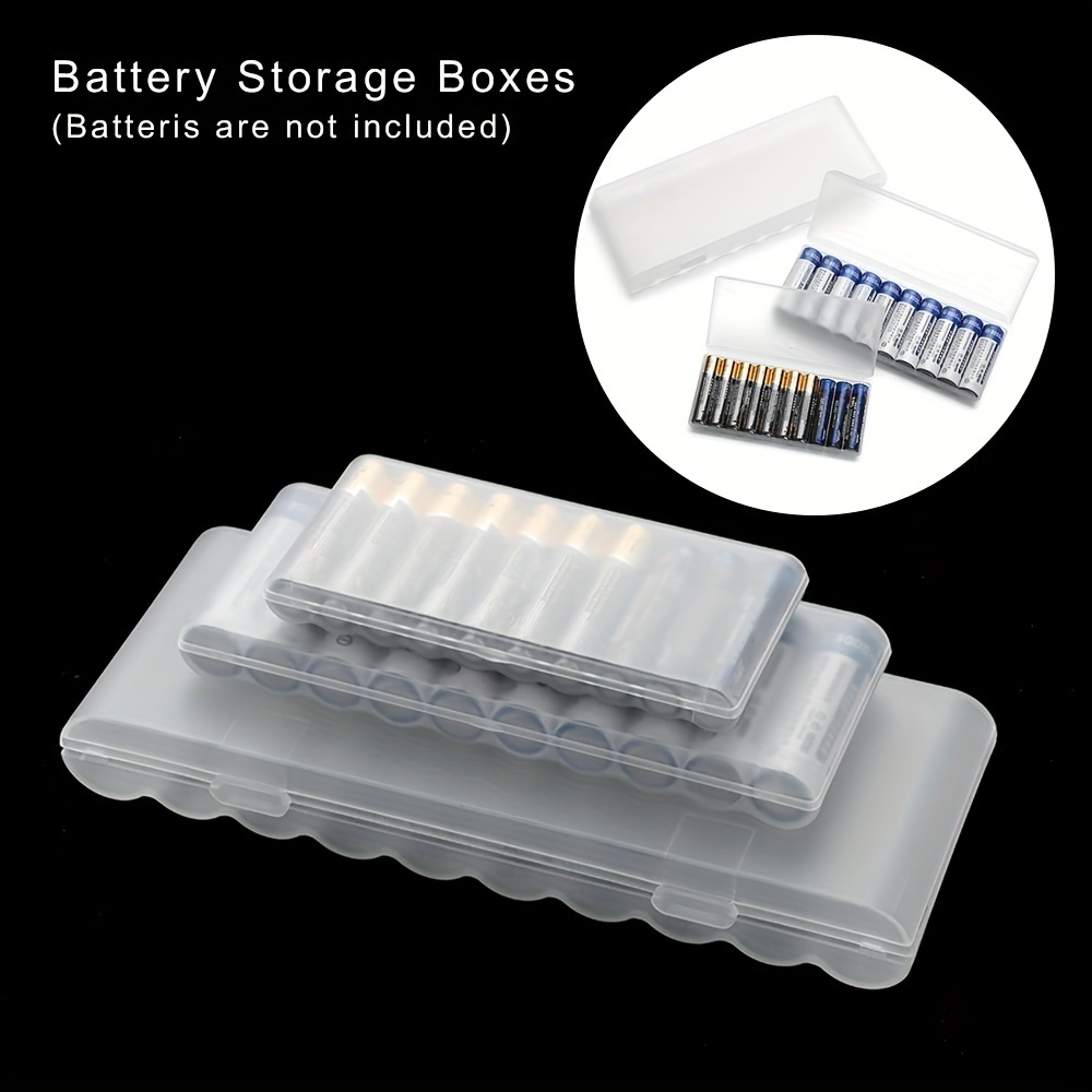 Battery Storage Organizer,YHSWE The Battery Organizer Storage Case with  Tester,230+ Large capacity Battery Storage Box,Clear Battery Organizer  Storage