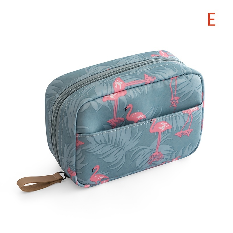  Period Pouch Portable Tampon Storage Bag,Tampon Holder for Purse  Feminine Product Organizer,Pink Flamingo Summer Pattern : Health & Household