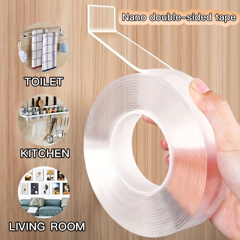 Thin Double-Sided Tape Super Strong Sticky Woodworking Tape with Acrylic  Transparent Adhesive, for Arts & Crafts, Anti Cat Scratch, Fixed Carpet,  Paste Photos - China Thin Double-Sided Tape, Sticky Woodworking Tape