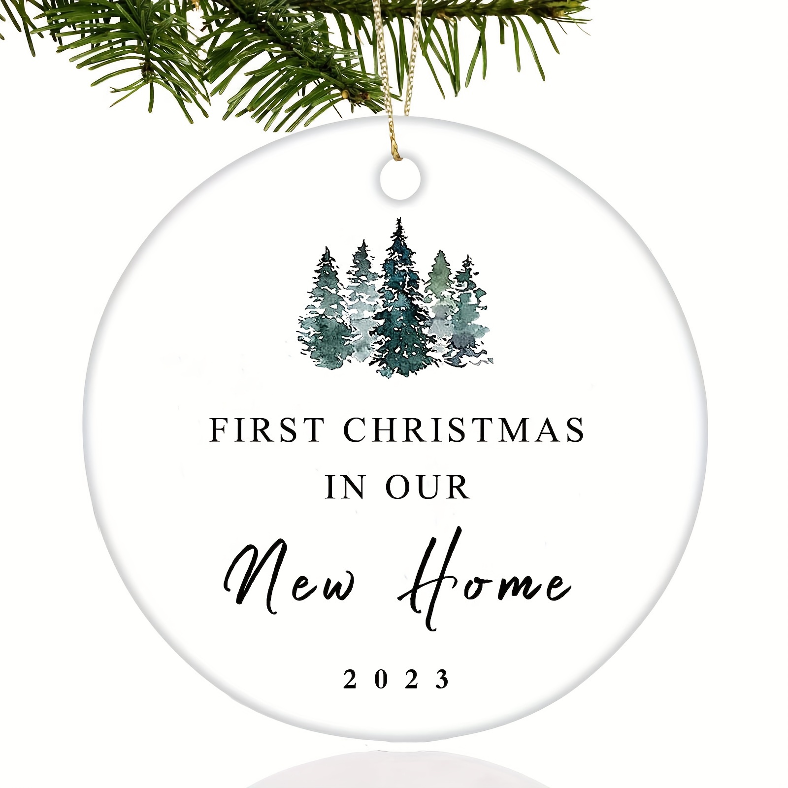 Personalized New Apartment Ornament 2023 - First Christmas In New Home  Ornament 2023, Apartmentwarming Gifts, House Warming Gifts New Home - Our  1st Apartment - Free Customization 