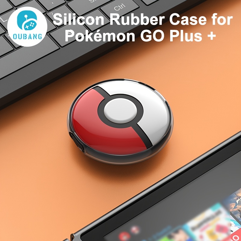 Silicon Pouch Plus+ for Pokemon GO Plus + (White x Red) for Android, iOS