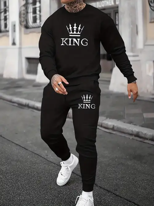 Ensemble King Outfit Homme - Temu France