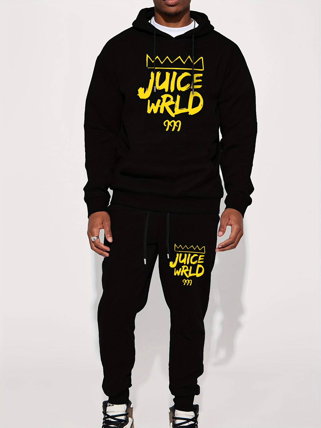 New fashion Juice Wrld 3D printing men's and women's hoodie casual  sweatshirt design pullover