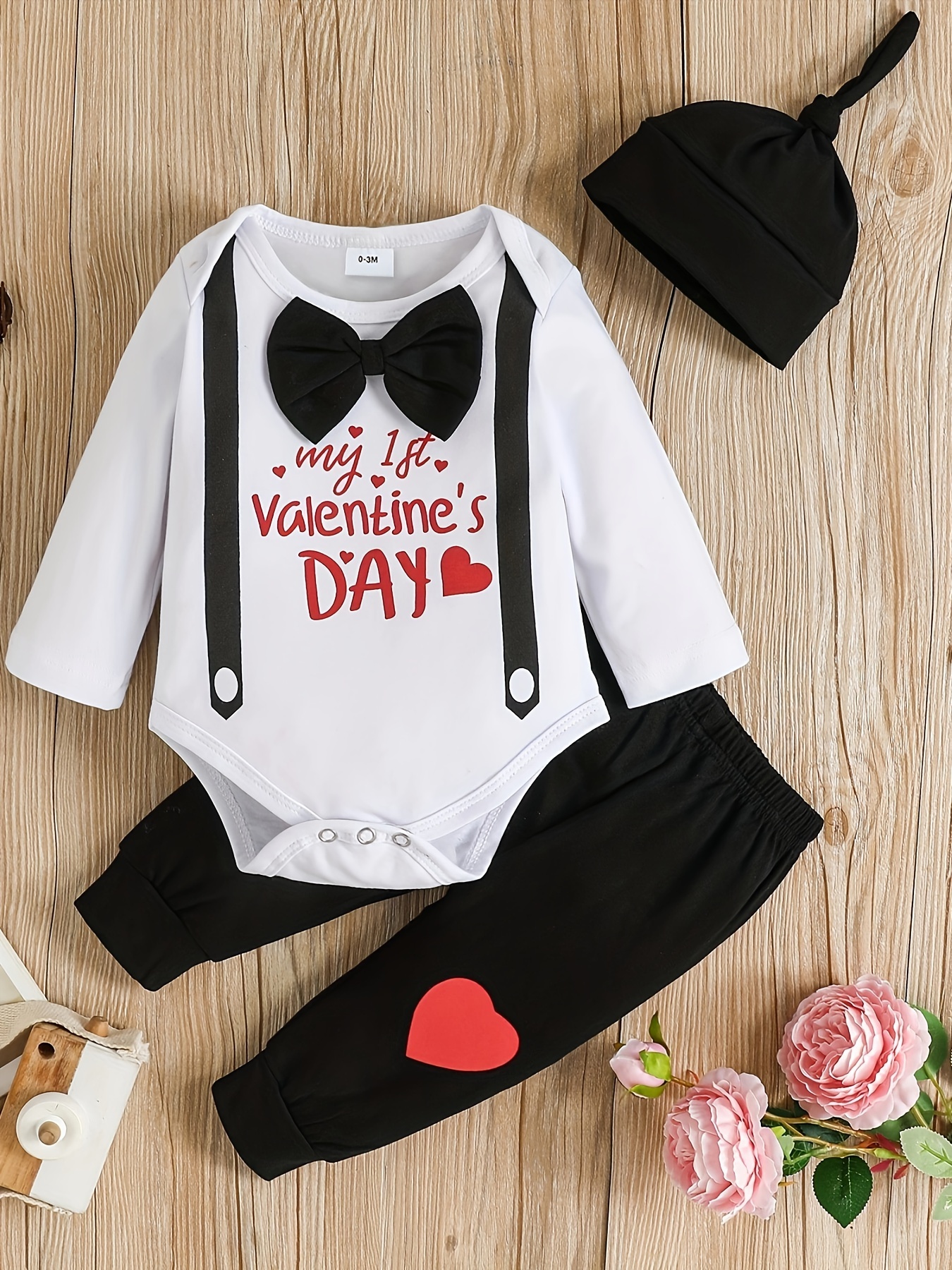 Infant boy clearance valentine outfit