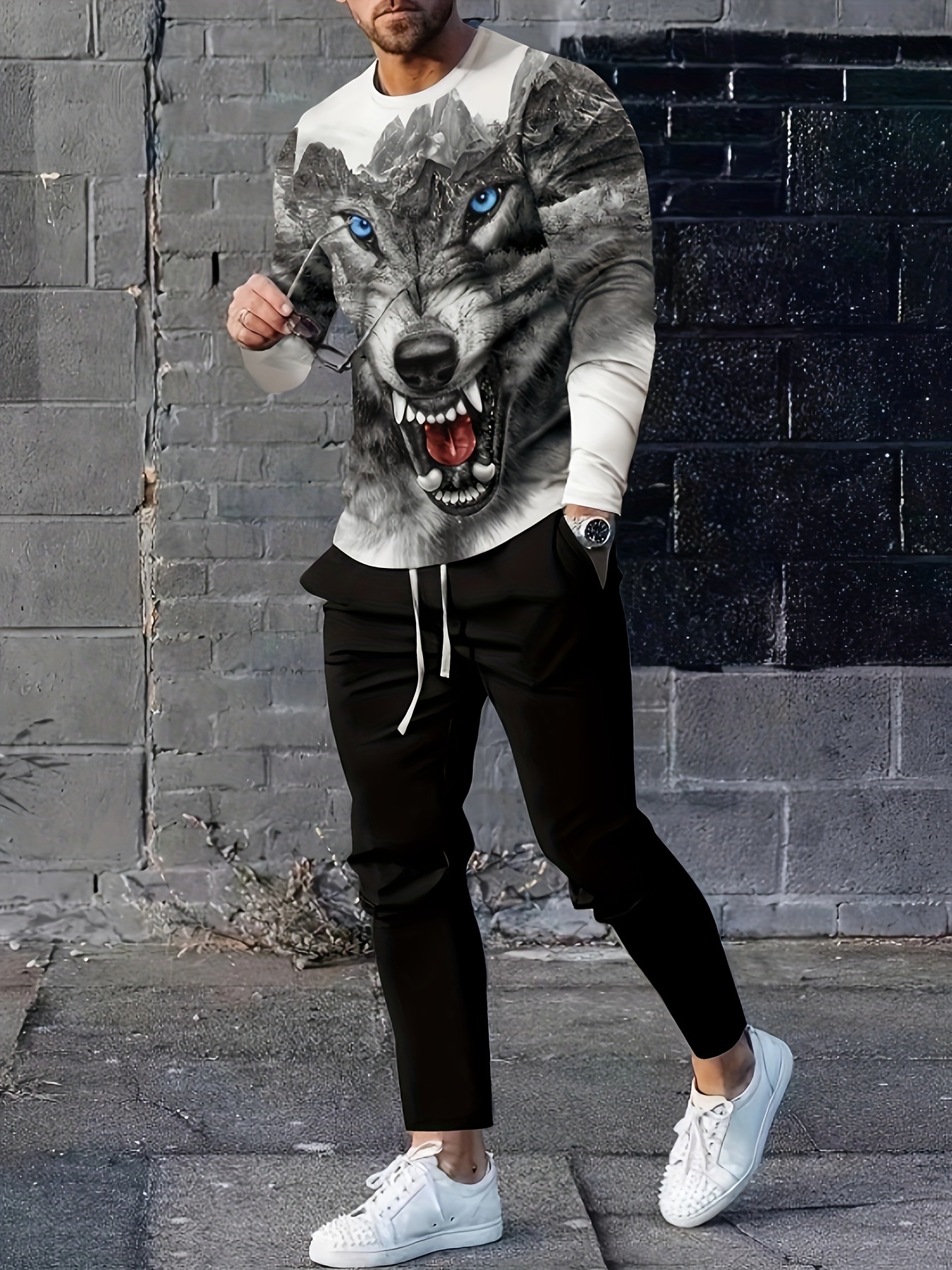 Wolf Pants - Temu