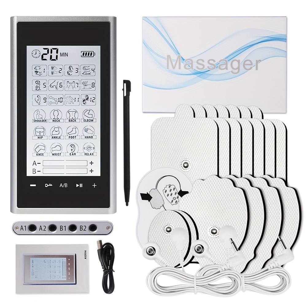 24 Mode Rechargeable Tens Unit Muscle Stimulator For Pain Relief And Muscle  Recovery - Temu Bulgaria