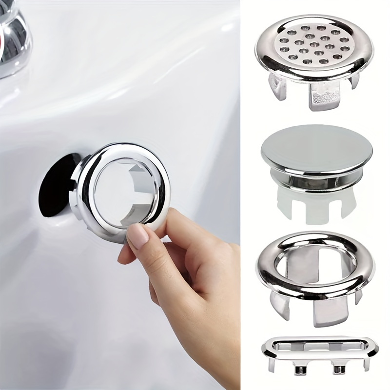 Tapa del orificio del grifo de la cocina, tapón del orificio del grifo del  fregadero, tapa del orificio del grifo de acero inoxidable para la cocina,  accesorios del fregadero del baño del