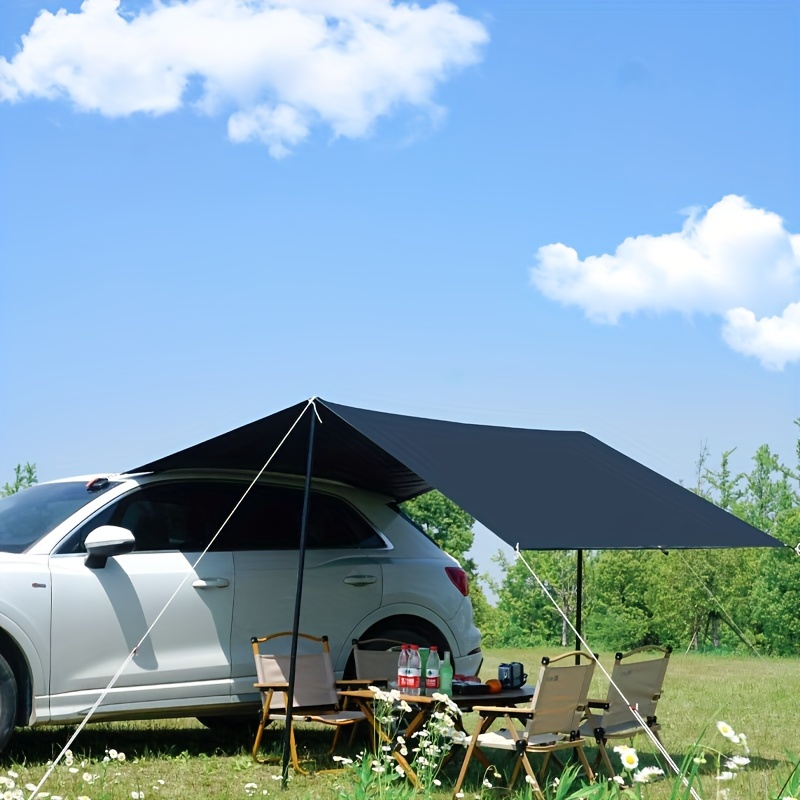 Huamade Auto Camping SUV Heckzelt, Automarkise Sonnenschutz, großer  Schattenraum für 5-6 Personen, leicht und kompakt mit Aufbewahrungstasche,  praktisch für C