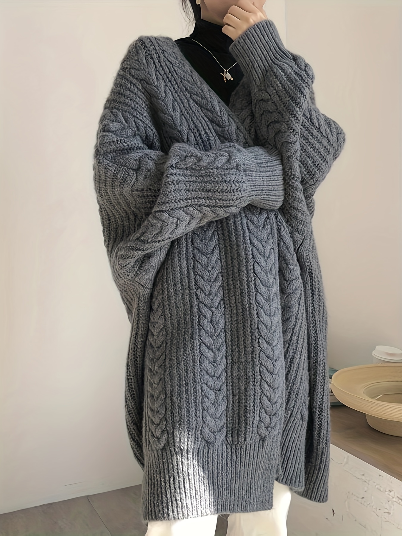 Knitted clearance oversized cardigan