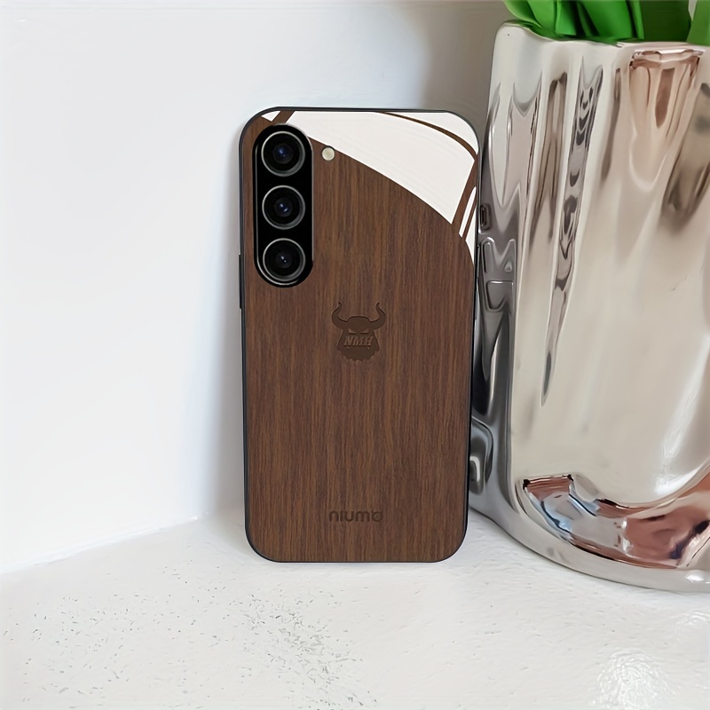 Tree Bark Wood Pattern Luxury Premium Pu Leather Case Xiaomi - Temu