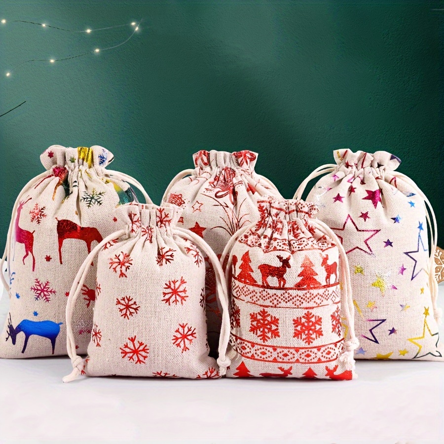 Bolsitas de Tela Pequeñas 30PCS Bolsas de Yute Natural con Etiquetas  10x14cm Bolsitas Regalo Pequeñas 3 Colores Bolsas Yute Tela Saco Bolsitas  Tela Pequeñas para Fiestas Cumpleaños Bodas Navidad : : Hogar