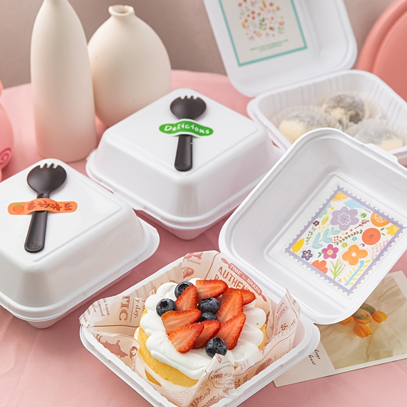 Wholesale Multi-Grid Kraft Paper Lunch Box Food Takeaway Separator  Disposable Packing Box Separate Takeaway Lunch