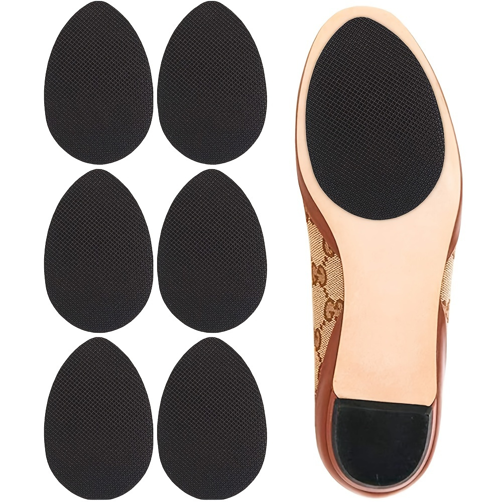 Health Gear Replacement Shoe Heels, Rubber Sole Heel Savers Classic Shoe  Repair Kit DIY Stick on Heels Anti Slip Shoe Soles,Thicken Sole Pad Shoe  Repair Accessories [BLACK] 