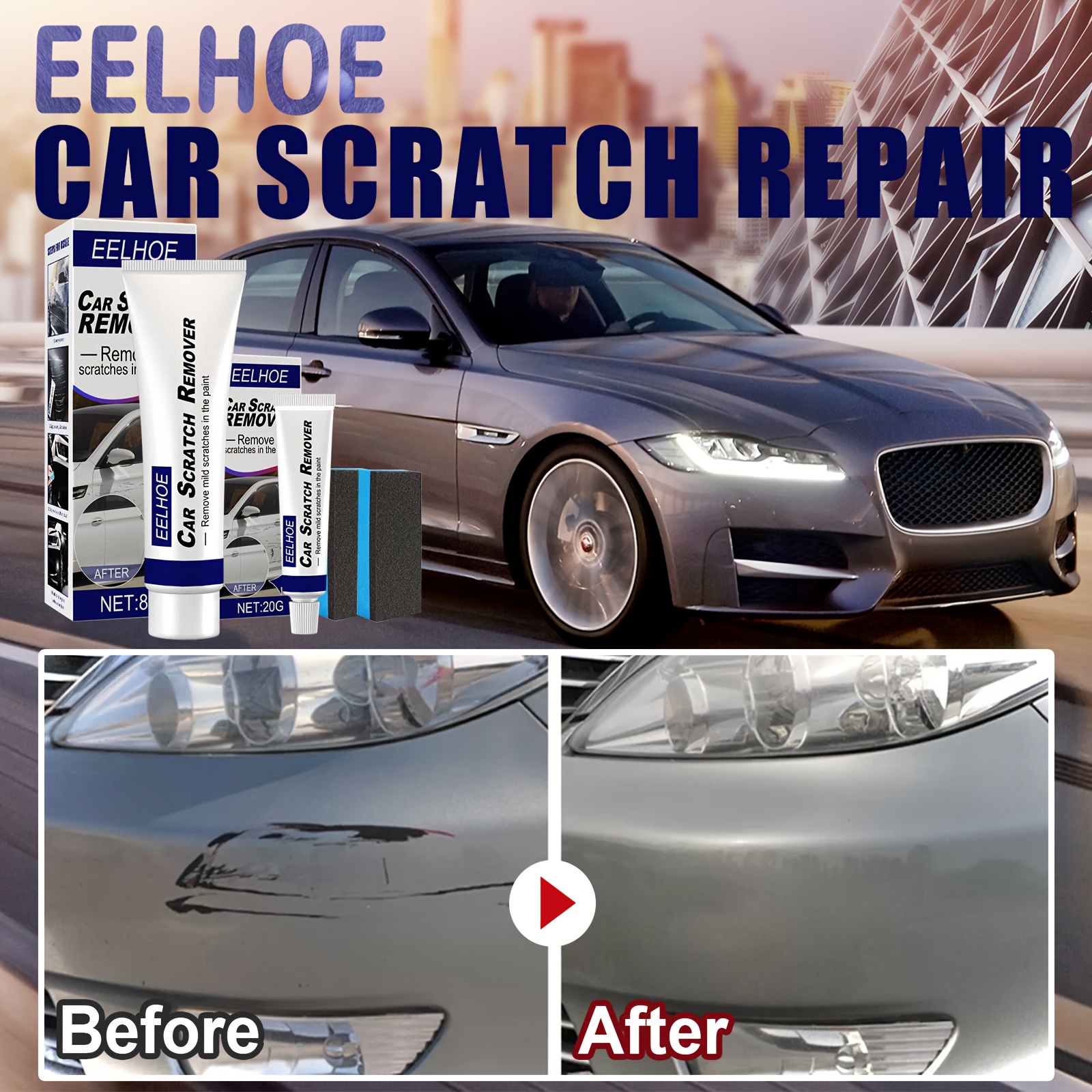 Universal Car Scratch Repair & Renewal Liquid, Black Car Scratch Remover,  Black Car Paint Scratch Repair, Best Car Deep Scratch Remover, Car Scratch