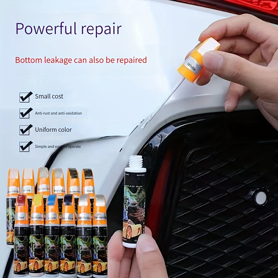 Car Paint Pen Black/White Waterproof Automobile Scratch Remover Pen Car  Body Paint Repair Tools Cars Care Accessories 3Pcs - AliExpress