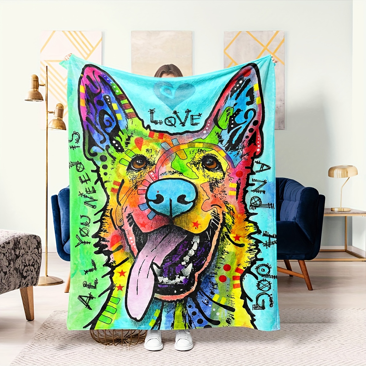 Blanket Back German Shepherd Temu