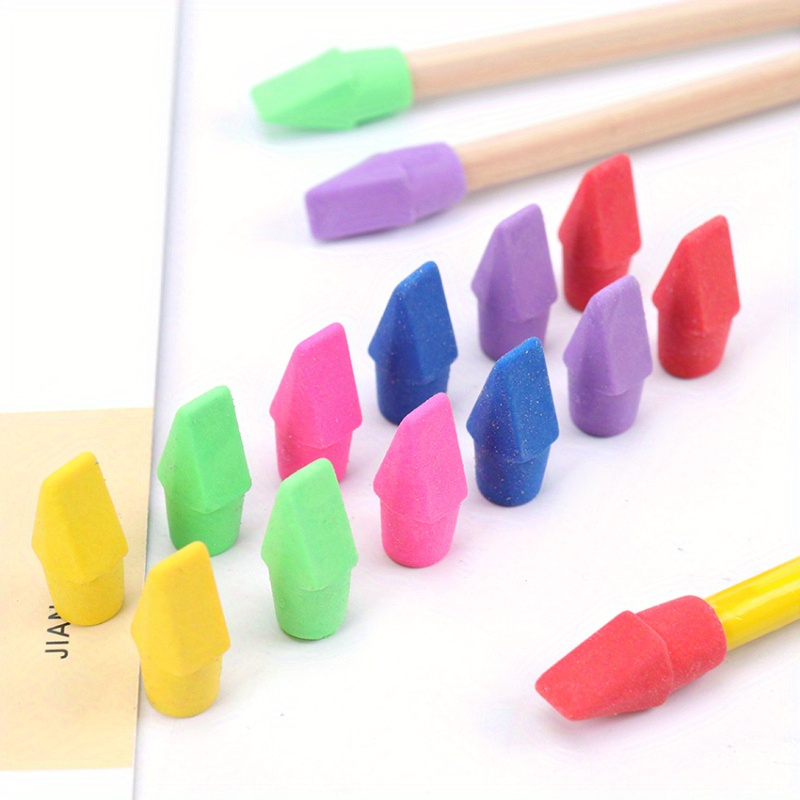  Mr. Pen- Pencil Erasers Toppers, 120 Pack, Pastel Colors,  Erasers for Pencils, Pencil Top Erasers, Pencil Eraser, Eraser Pencil,  Pencil Cap Erasers, Eraser Caps, Eraser Tops, Pencil Topper Erasers 