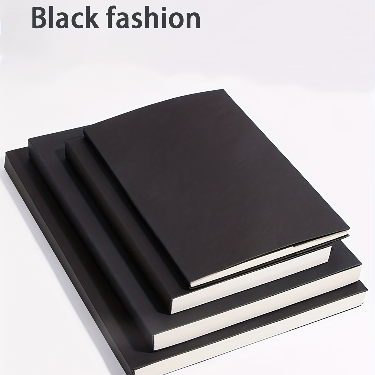 50pcs Black Card Paper, 250GSM Thick Paper, Used For DIY Art Christmas Card  Production, Black Craft Paper, Used For Invitations, Stationery Printing