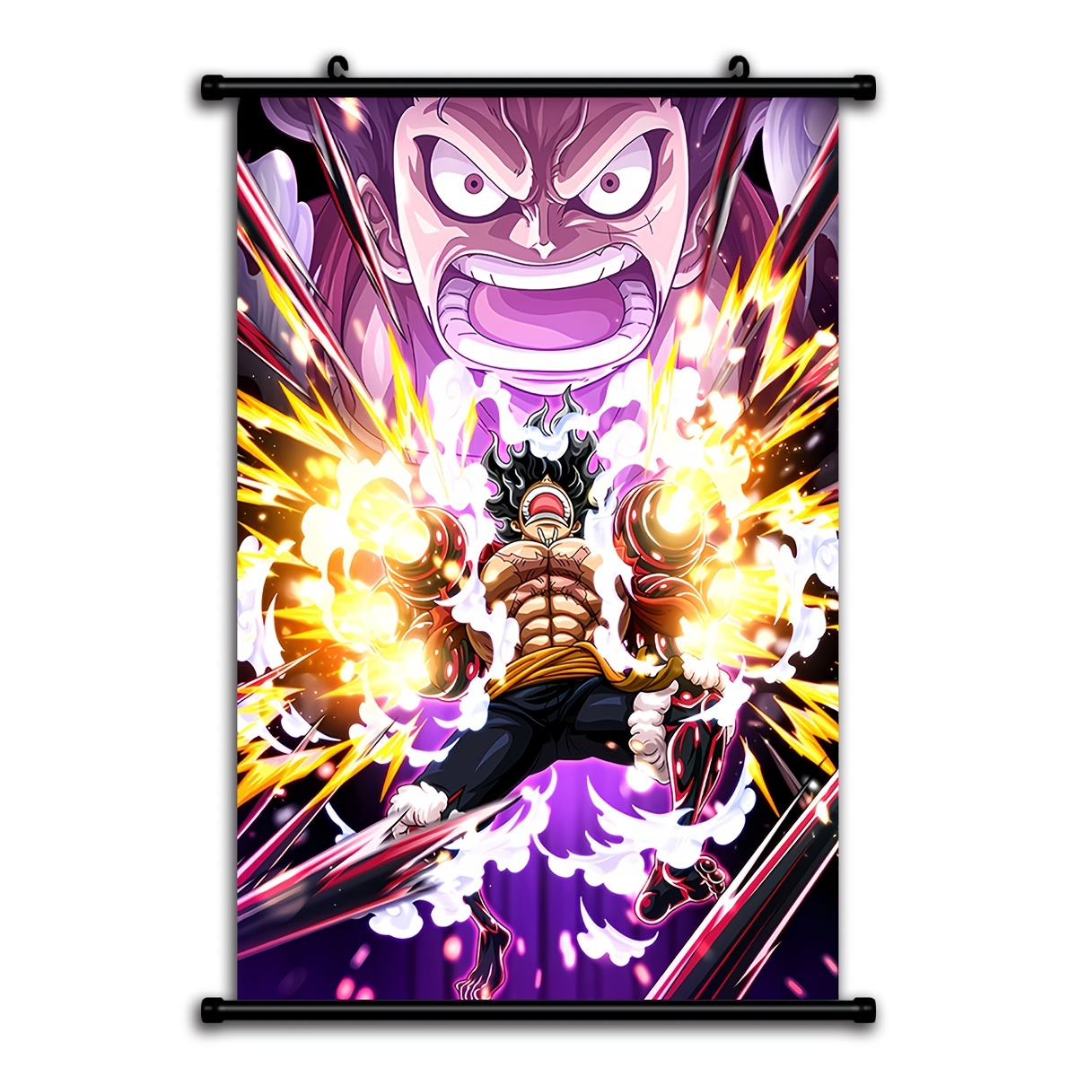 One Piece Luffy Anime HD Print Wall Poster Scroll Home Decor