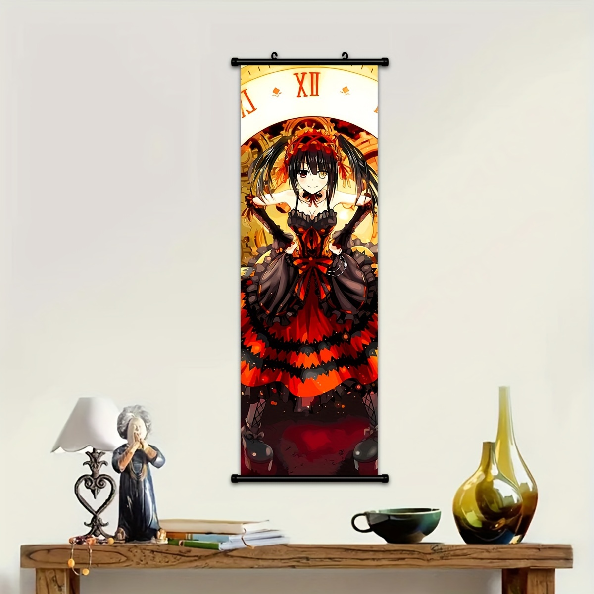 DATE A LIVE Anime Cartoon Characters Canvas Scroll Painting Home