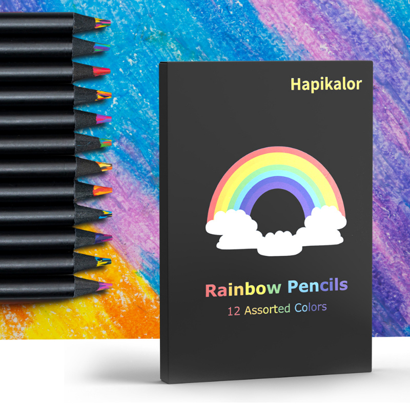 12 color Rainbow Pencils Aesthetic Jumbo Colored Pencils For - Temu