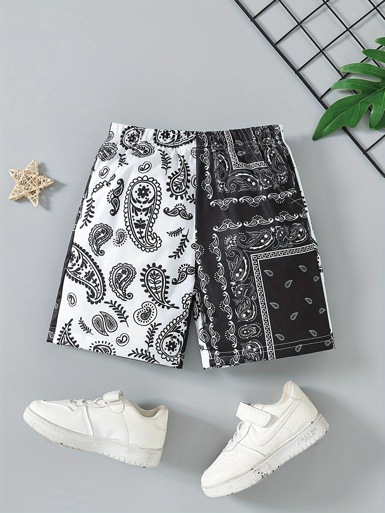 Paisley Shorts - Temu