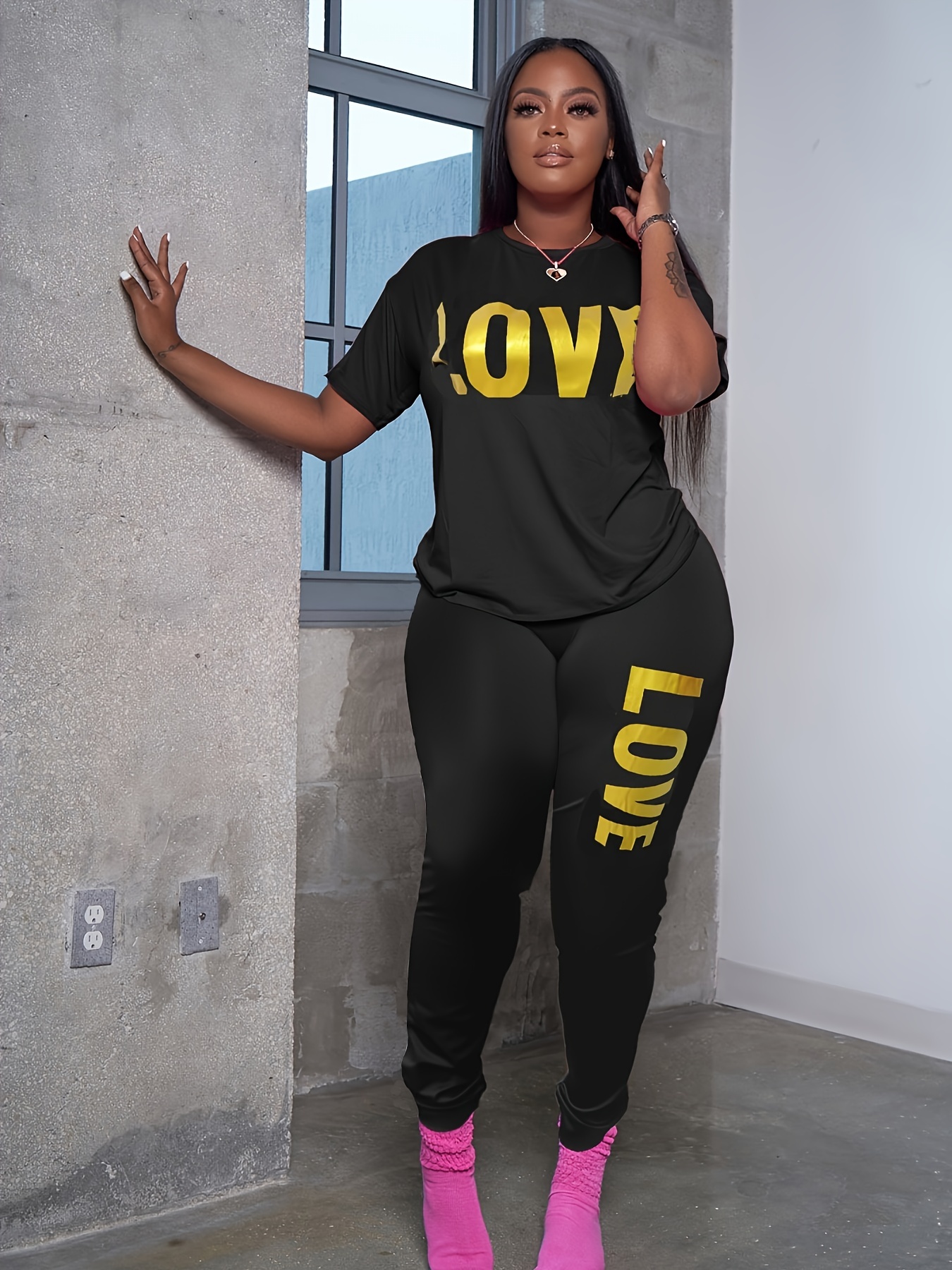 Plus size store jogging suits