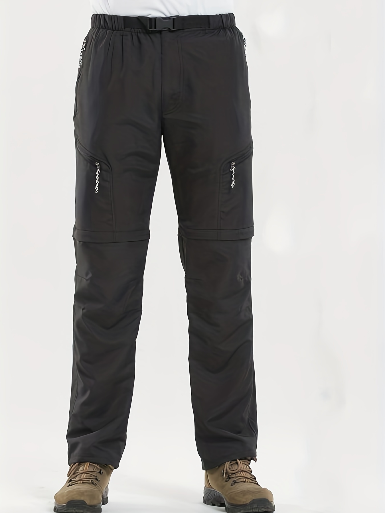 33,000ft Men's Hiking Golf Capri Pants 3/4 Cargo Quick Dry Lightweight  Stretch Below Knee Shorts Pants Travel Casual 